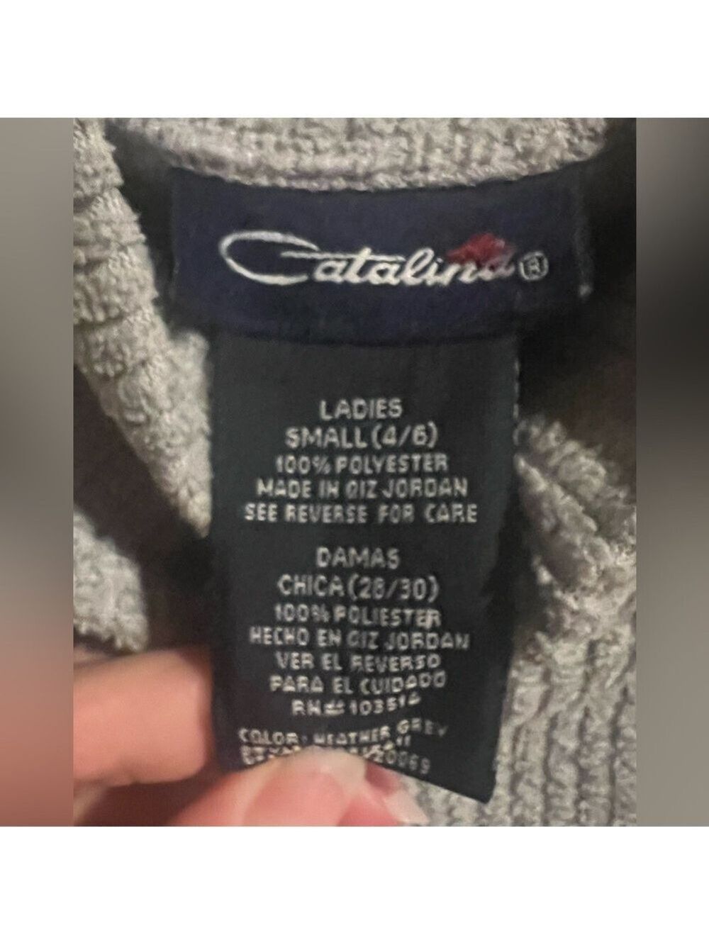 CATALINA Long Sleeved Sweater. size: SMALL. Really comfy and warm. - Picture 2 of 4